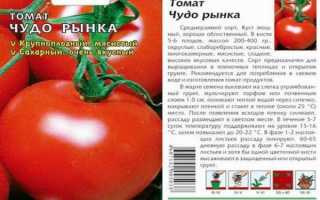 Характеристика и описание сорта томат «Чудо рынка»