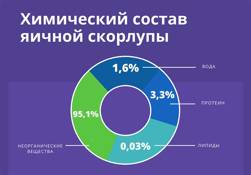 химический состав яичной скорлупы