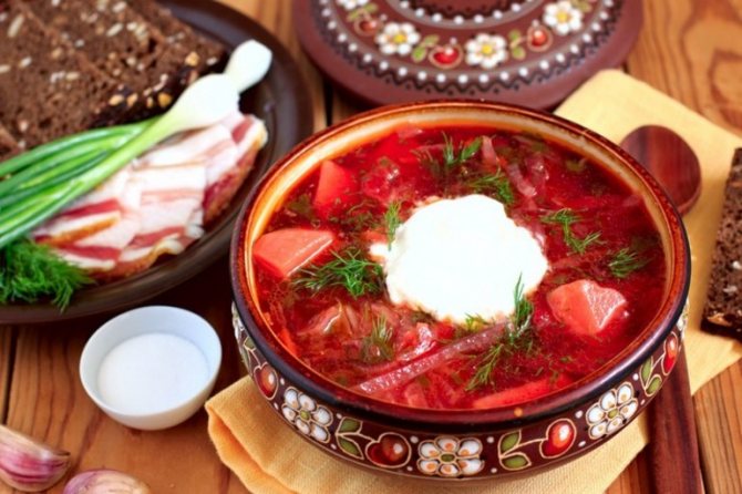 Применение сметаны в кулинарии