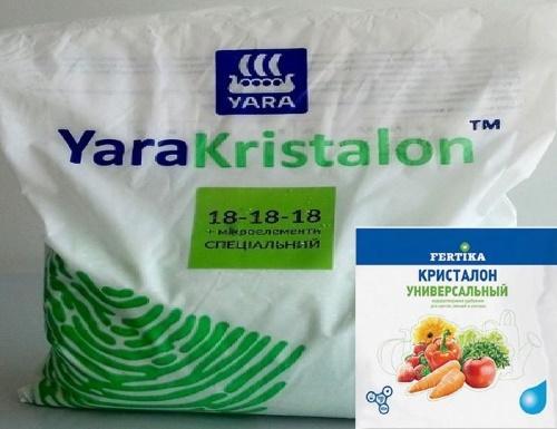 Удобрение Кристалон - нормы внесения, как применять, состав
