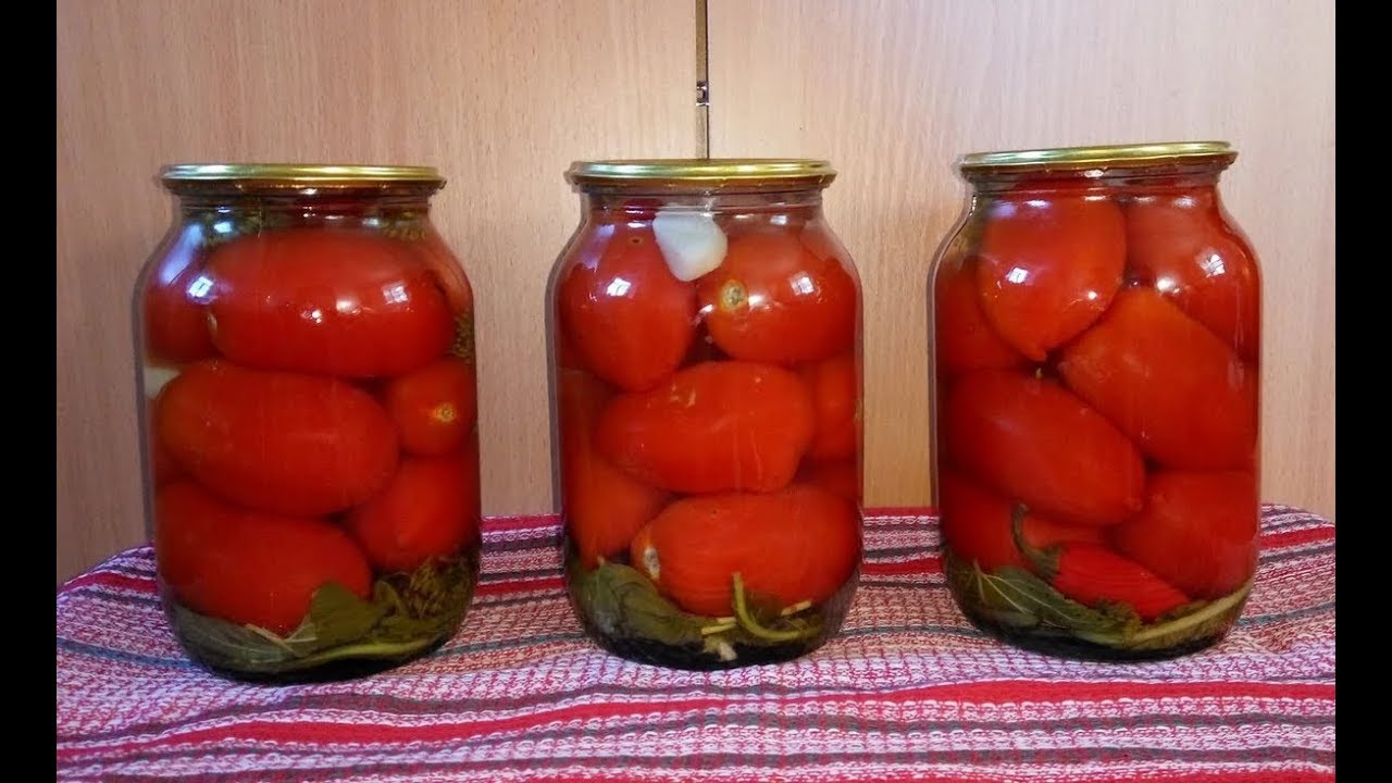 Рецепты маринования помидоров на зиму в банках