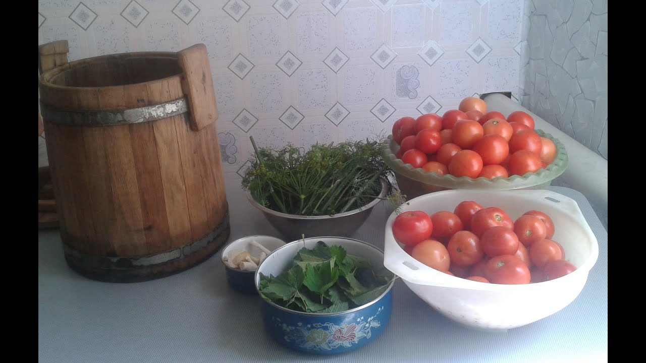 Рецепты квашенных помидоров в холодной воде