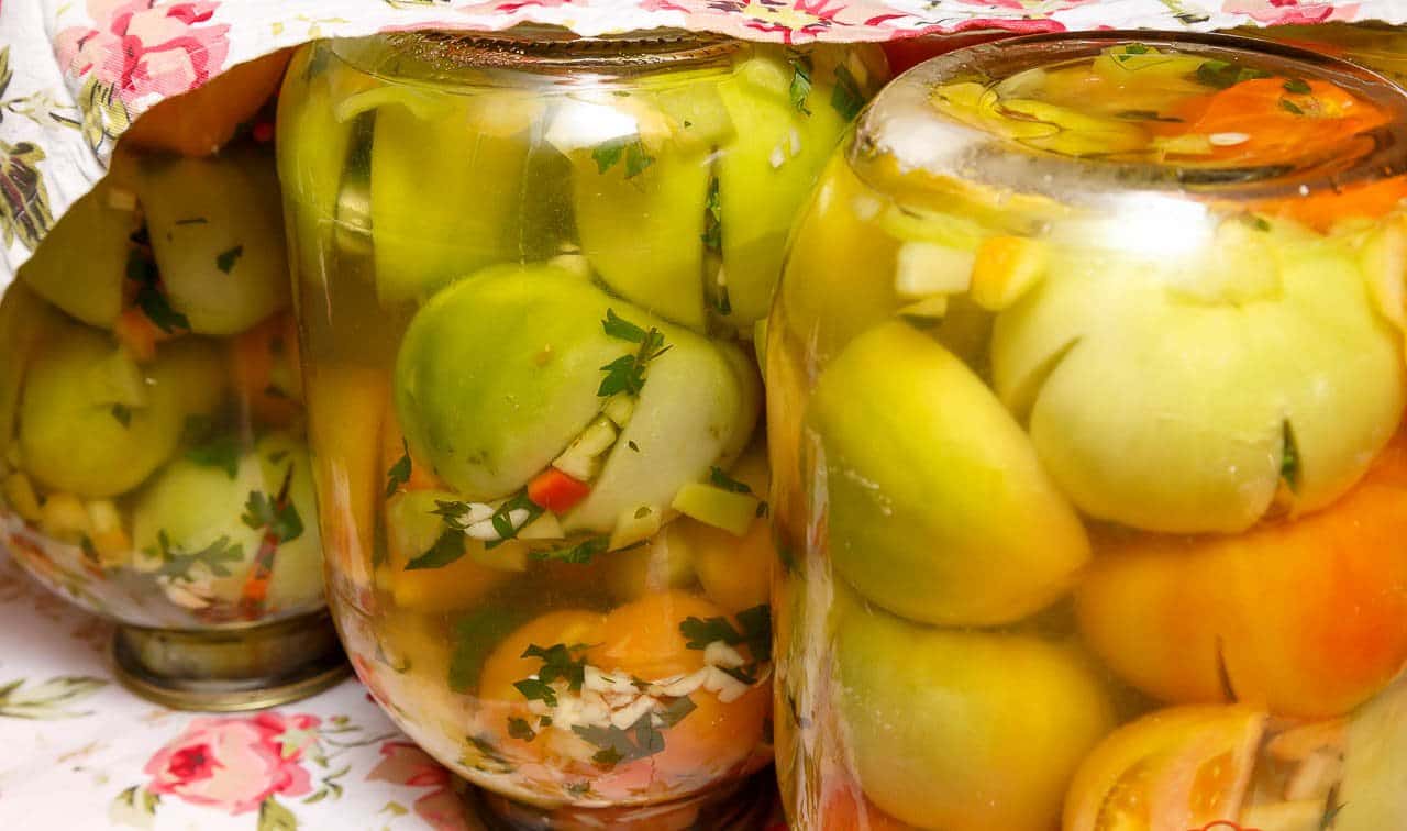 Рецепты маринованных зеленых помидоров времен СССР