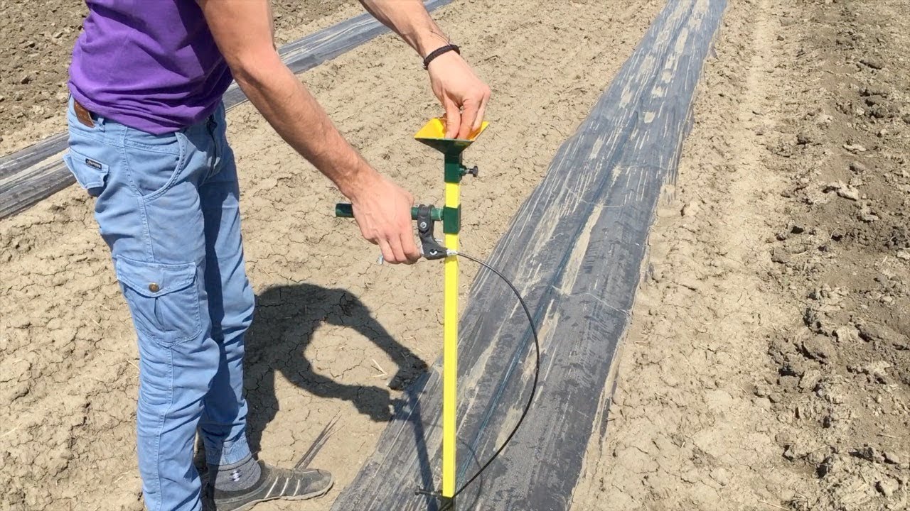 Как сделать базуку для посадки чеснока самостоятельно