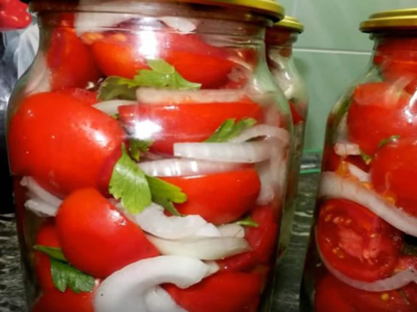 Консервирование очень вкусных помидоров на зиму