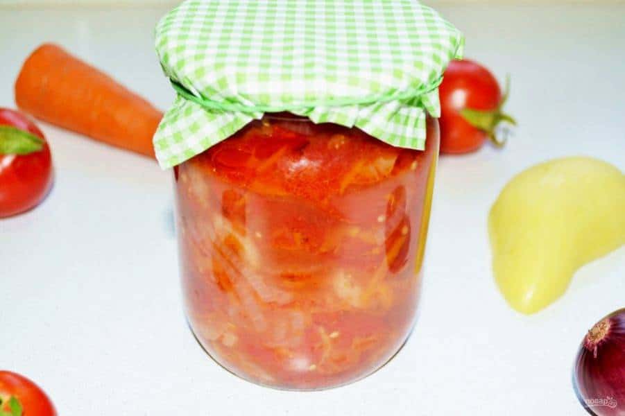 Что можно приготовить на зиму из желтых помидоров