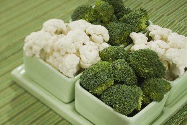Разница между брокколи и цветной капустой