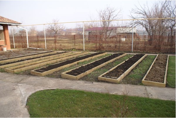 Подготовка весной и осенью теплой грядки для огурцов