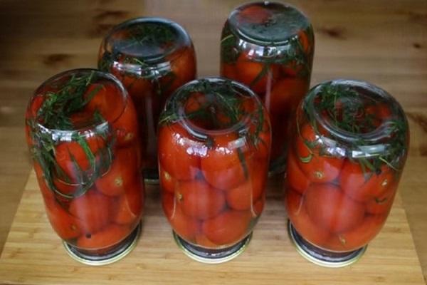 Помидоры простым посолом на зиму в банках
