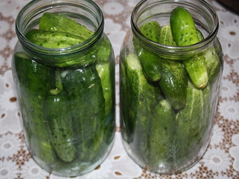 Квашение хрустящих огурцов на зиму в банках